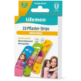 Lifemed Pflaster-Strips Kinderpflaster Märchen 6 cm x 1,7 cm 10 St.