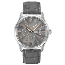 BULOVA Wilton Automatik Grau 43 mm 96C143