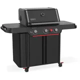 Weber Genesis Stealth® E-330WR Gasgrill Schwarz inkl. Drehspieß