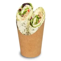 1200 Snack Wrapbecher Wrap Cups braun Papier mit Bio Barriere 150ml 60x70/115mm