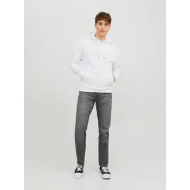 JACK & JONES Hoodie 3D-Print Weiß L