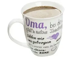 Gilde Porzell Jumbo-Tasse Oma,bei dir