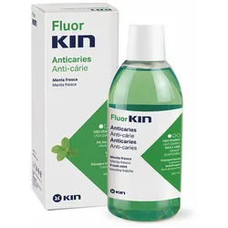 Mundspülung Kin Fluorkin Minze Anti-Karies 500 ml