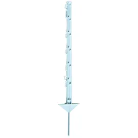 ELECTRA Kunststoffpfahl 75 cm Weiß