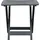 vidaXL Gartentisch 79 x 72 x 70 cm anthrazit klappbar