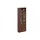 OTTO home Vitrine Soeren 80 x 29 x 220 cm Braun