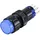 TRU Components TC-9428068 LAS2Y-11/B/12V Drucktaster 250 V 3 A 1 x Aus/(Ein) tastend Blau IP40 1 St.