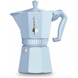 Bialetti Moka Exclusive 6 Tassen Blau