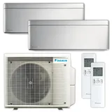 DAIKIN Multisplit Klimaanlage | Stylish| silber | 2,0 kW + 2,5 kW