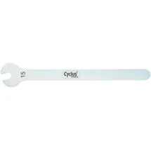 Cyclus Pedalschlüssel 15 mm - Silber