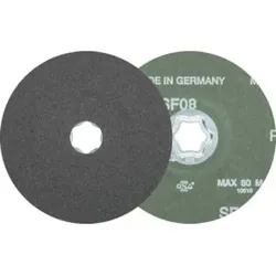 PFERD COMBICLICK SiC Fiberscheibe Ø 125 mm SIC120 für harte NE Metalle