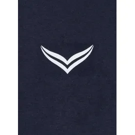 TRIGEMA Jerseyhose "TRIGEMA Bermuda aus Single-Jersey", Herren, Gr. 3XL, Normalgrößen, blau (navy), Single Jersey, 100% Baumwolle, Hosen Jerseyhose
