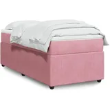 vidaXL Boxspringbett 180 x 200 cm Rosa