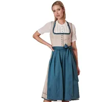 Trachtenland Dirndl Julia Trentini Designer Dirndl 'Maria' Traditionel blau 38