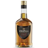 Oro Pilla 70cl- Charaktervoller Brandy, in Italien gereift und abgefüllt. Markanter Geschmack. 38% vol.