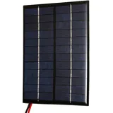 2w 12v Ip65 Polykristallines Solarpanel Mit Klemmen – Wasserdichte Diy-zelle Für Lampen, Pumpen, Garten Und Camping