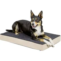 Kerbl Matratze Memory-Foam (Farbe Beige/Anthrazit, L x 60 cm, Beige und Grau 80327