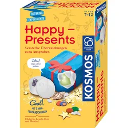 Kosmos Happy Presents, Bastelset für Kinder, 7 Jahr(e), Mehrfarbig