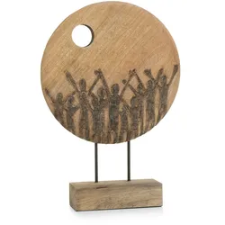 Moritz Skulptur Hoffnung 55 x 39 x 9 cm Holz Deko Figur Tischdeko