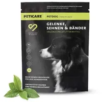 Peticare Gelenkpulver für Hunde, Mit MSM, Kollagen, stärkt Knochen,