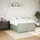 vidaXL Boxspringbett 140 x 200 cm Hellgrau