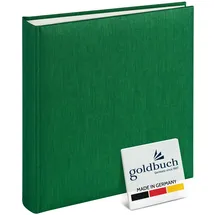 Goldbuch Summertime 25x25 cm, Dunkelgrün 60 weiße Seiten Buchalbum