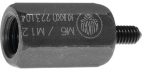 KUKKO Adapter mit Gewindeeinsatz, Typ: M8, 882001 M8