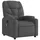 vidaXL Massagesessel mit Vibrationsfunktion Stoff 89 x 100 x 89 cm Dunkelgrau
