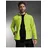 TRIGEMA Trainingsjacke "TRIGEMA Praktische Sportjacke aus Microfaser", Herren, Gr. M, gelb (lemon), Strick, 92% Polyester, 8% Elastan, lang, Jacken Trainingsjacke