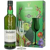 Glenfiddich 12 Years Old Single Malt Scotch 40% vol 0,7 l Geschenkset