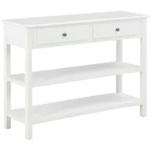 vidaXL Sideboard Weiß 110x35x80 cm MDF