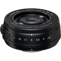 Fujifilm XF 23mm F2,8, schwarz, Pancake-Objektiv, Fujifilm X