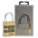 ABUS Vorhängeschloss 83/45 IRON ROCK Jubiläumsschloss mit 2 Schlüssel vs. - gehärteter Stahlbügel, nano protect - wetterfest - Level 8