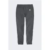 CARHARTT Rugged Flex Canvas Jogger Hosen Dunkelgrau W32