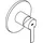 Grohe Lineare Einhand-Brausebatterie rund für 1 Verbraucher Supersteel 24063DC1