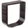 Ferplast Estensione per portina per piccoli cani gatti Gattaiola Porta basculante SWING 1 EXTENSION, 15,5 x 5 x h 16 cm - Profondità 5 cm, Marrone