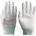 Handschuhe Gr weiß Polyamid-Trikot m PU EN 388 Kat II