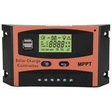 Solarladeregler MPPT 12V / 24V Sonnenkollektor laderegler solar Solarpanel Batterieregler Ladegerät Controller LCD Bildschirm Auto Batterie (60A)