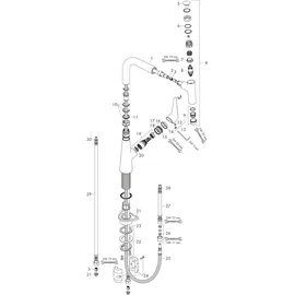 Hansgrohe Talis Select M51 220 1jet (72822000)