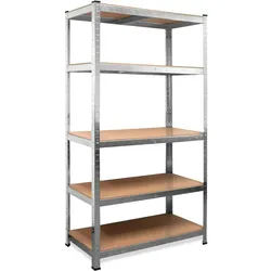 Monzana Schwerlastregal 180x90x40cm 875kg 5 MDF-Platten