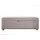 vente-unique Sitzbank Capino Samt Taupe 130 x 42 x 46 cm