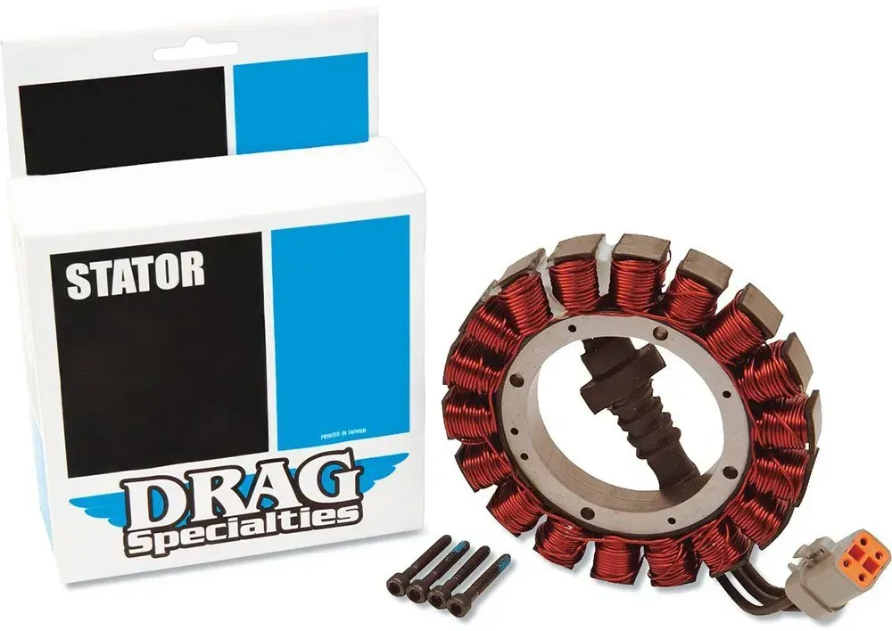 Drag Specialties Harley Davidson Flst 1450 Heritage Softail 06 Stator - Copper / Silver - One Size