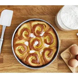 Lagostina Gustosa aus Stahl, antihaftbeschichtet, für Backofen, Schwarz, Durchmesser 32 cm