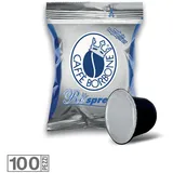 100 Kapseln Pads Caffe' Borbone Blend Blau Respresso Kompatibel nespresso