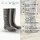 Högert Technik RITTER Schutzstiefel Gummistiefl | Wasserdichter Sicherheitsstiefel und Arbeitsstiefel | Sicherheitsgummistiefel EN ISO 20345 S5 SRA schwarz 42