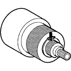 Hansa Temperatur-Reglereinheit mit Absperr- 59913233 ung