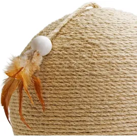 Designed by Lotte Balty Kratzbaum 30 x 30 x 31,5 cm braun