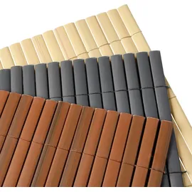 Ribelli PVC Sichtschutzmatte 160 x 300 cm braun