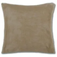 BestLivings Kissenhülle Kuschel 30x30cm beige - sandbeige, mit Füllung