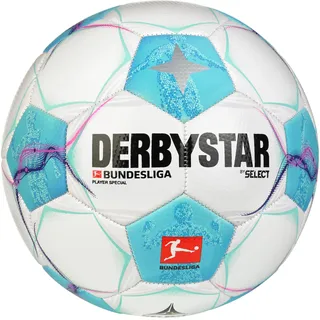 derbystar Fußball Player Special der Saison 24/25 - Unisex Fußball Größe 5 im Design des Offiziellen Spielballs der Fußball Bundesliga